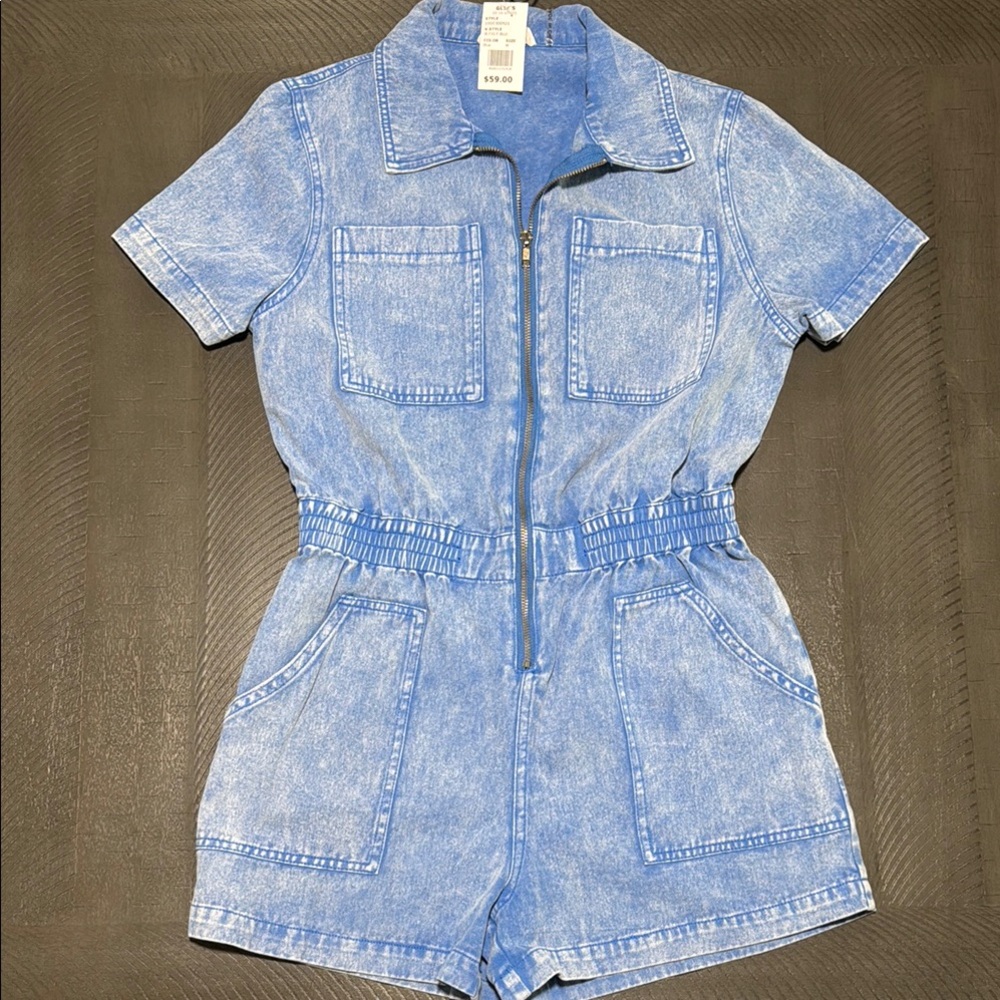 Women’s Blue Romper